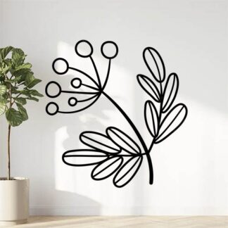 Sticker Autocollant baies fleur AJ87298