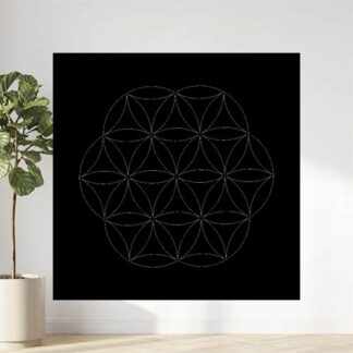 Sticker Autocollant mandala zen fleur AK87296
