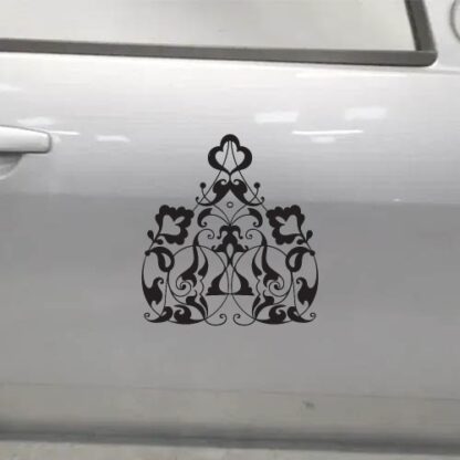Sticker Autocollant mandala zen fleur AK87297