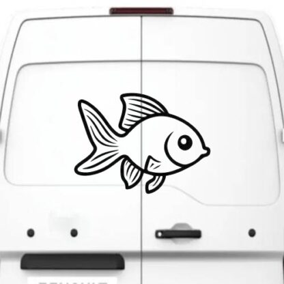 Sticker Autocollant poisson ide marin pêche AL87297