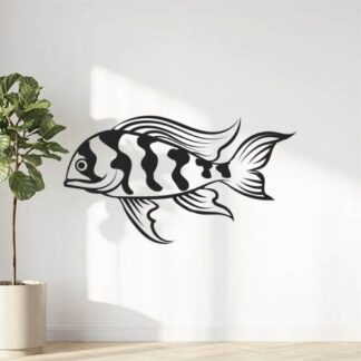 Sticker Autocollant poisson marin pêche AL87299