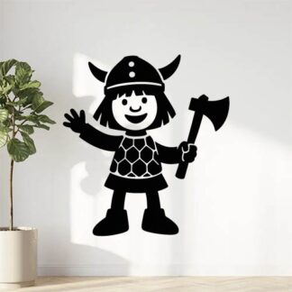 Sticker autocollant Vick le viking décoration decostickerstore - ALEAQT