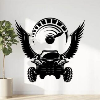 Sticker Autocollant  4x4 ailes auto AM87290