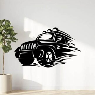 Sticker Autocollant  4x4 offroad  auto AM87291
