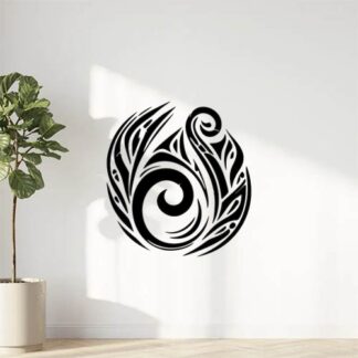 Sticker Autocollant fleur tribal AM87297