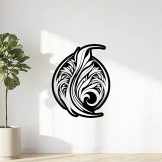 Sticker Autocollant fleur tribal AM87298