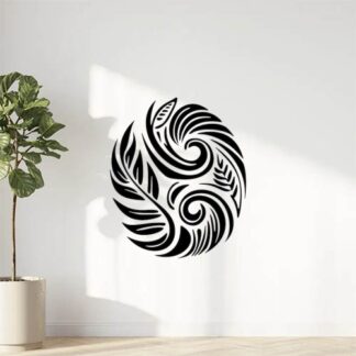 Sticker Autocollant végétal fleur tribal AM87299