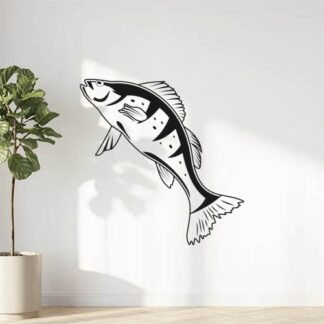 Sticker Autocollant poisson peche marin AM87307