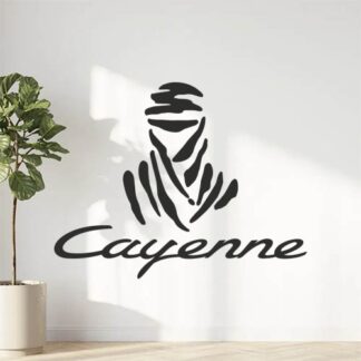 Sticker Autocollant  porsche 4x4 dakar auto AM87326