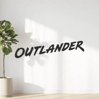 Sticker Autocollant  mitsubishi 4x4 outlander auto AM87344