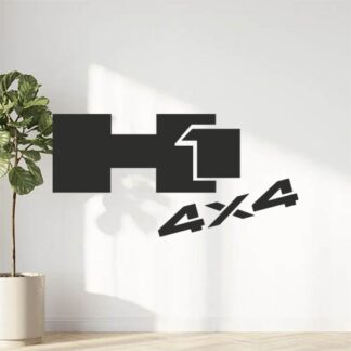 Sticker Autocollant  hummer 4x4 h1 auto AM87366