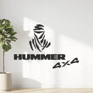 Sticker Autocollant  hummer 4x4 dakar auto AM87369