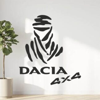 Sticker Autocollant  dacia dakar auto AM87376
