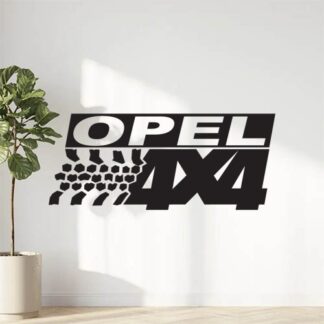Sticker Autocollant logo 4x4 opel auto AM87396