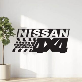 Sticker Autocollant logo 4x4 nissan auto AM87397
