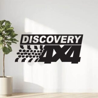 Sticker Autocollant logo 4x4 discovery auto AM87417