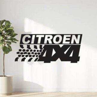 Sticker Autocollant logo 4x4 citroen auto AM87420