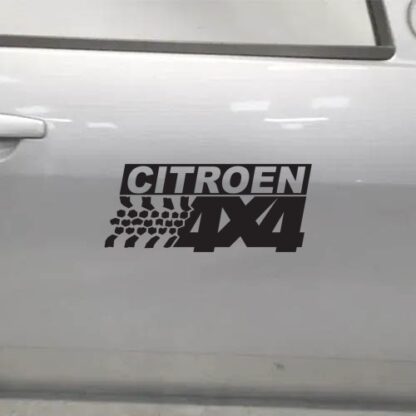 Sticker Autocollant logo 4x4 citroen auto AM87420