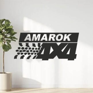 Sticker Autocollant logo 4x4 amarok auto AM87422