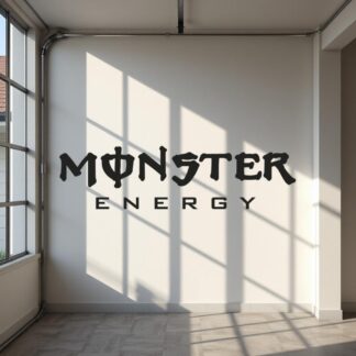 Sticker Autocollant monster energy auto AM87426