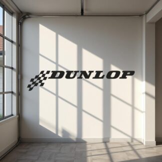 Sticker Autocollant dunlop auto AM87437