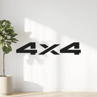 Sticker Autocollant 4x4 auto AM87457