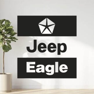 Sticker Autocollant jeep auto AM87461