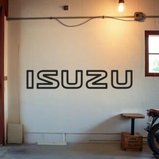 Sticker Autocollant isuzu auto AM87477