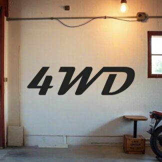 Sticker Autocollant 4wd auto AM87485