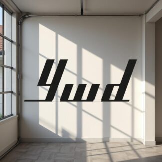 Sticker Autocollant 4wd auto AM87486