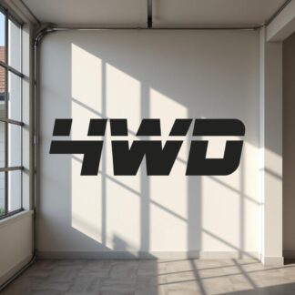 Sticker Autocollant 4wd auto AM87487