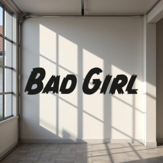 Sticker Autocollant bad girl auto AM87506