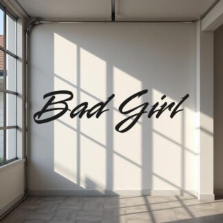 Sticker Autocollant bad girl auto AM87509