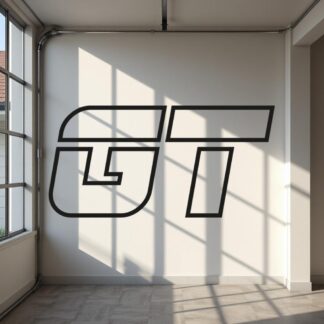 Sticker Autocollant gt auto AM87518