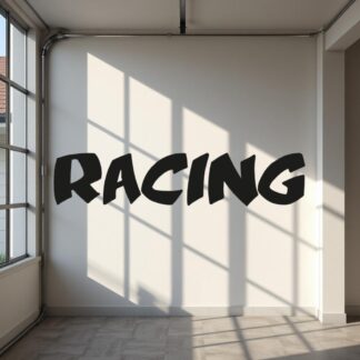 Sticker Autocollant racing auto AM87525