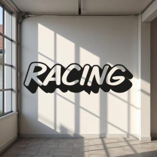 Sticker Autocollant racing auto AM87528