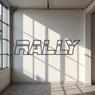 Sticker Autocollant rally auto AM87539