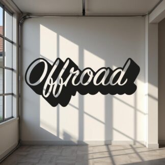 Sticker Autocollant offroad auto AM87564