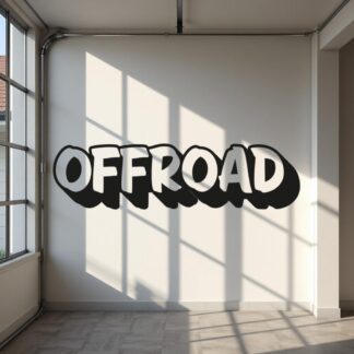 Sticker Autocollant offroad auto AM87567