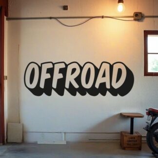 Sticker Autocollant offroad auto AM87571