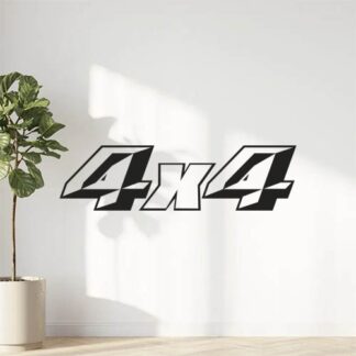 Sticker Autocollant 4x4 auto AM87574