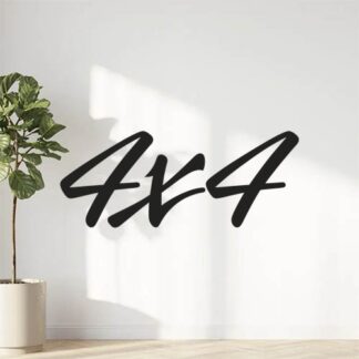 Sticker Autocollant 4x4 auto AM87582