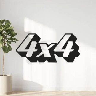 Sticker Autocollant 4x4 auto AM87597