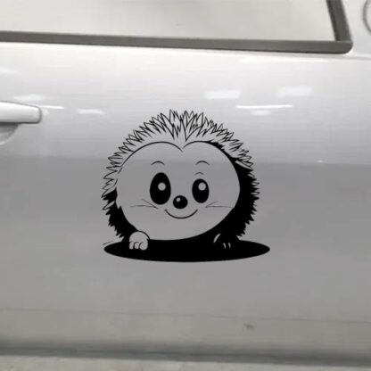 Sticker Autocollant hérisson animaux  AN1A30