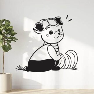 Sticker Autocollant chien  animaux  AN2428