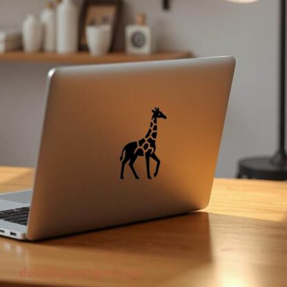 Sticker Autocollant girafe  animaux  AN2432