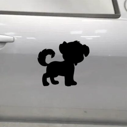 Sticker Autocollant chien animaux  AN2454
