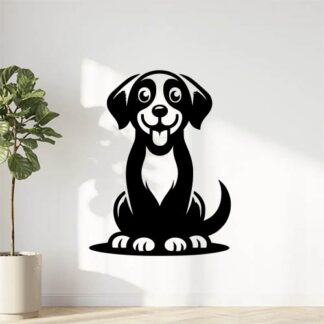 Sticker Autocollant chien animaux  AN249