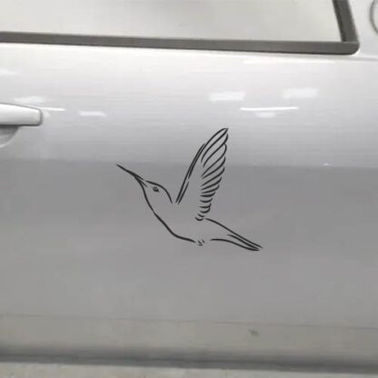 Sticker Autocollant colibri oiseau animaux  AN558