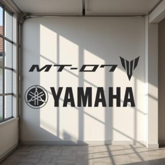 Sticker Autocollant  yamaha mt-07 moto AN87298